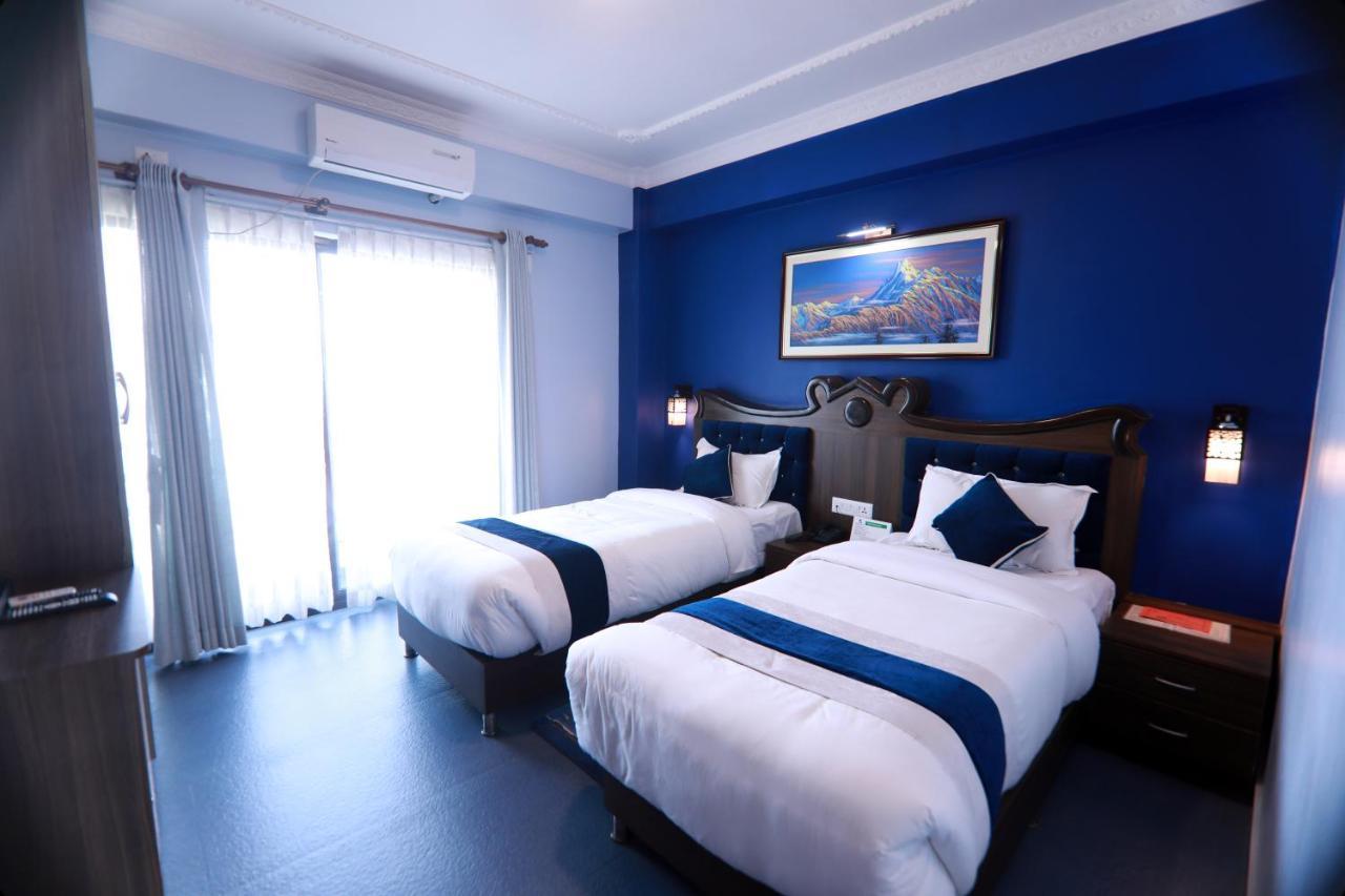 Hotel Task International Pokhara Bagian luar foto