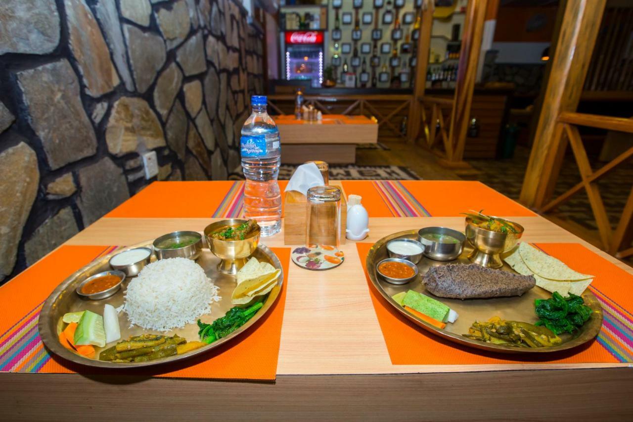 Hotel Task International Pokhara Bagian luar foto