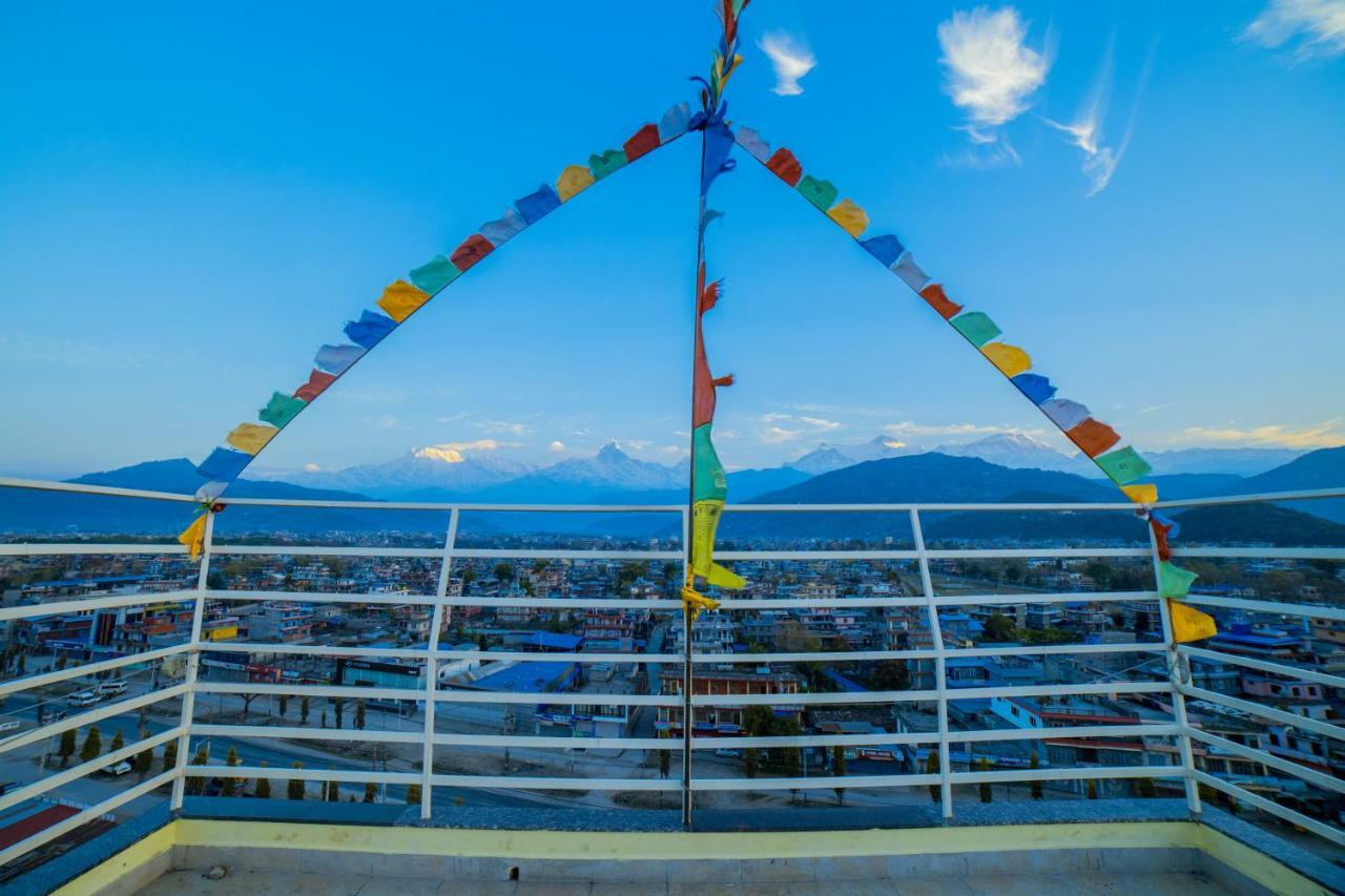 Hotel Task International Pokhara Bagian luar foto